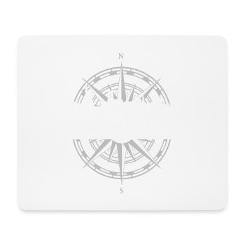 Skyline München - Mousepad (Querformat) - Weiß - Vorne