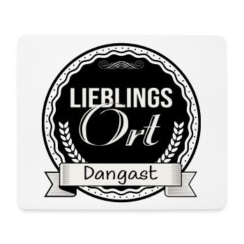 Lieblingsort Dangast - Mousepad (Querformat) - Weiß - Vorne