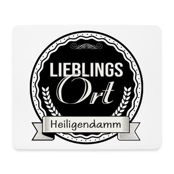 Lieblingsort Heiligendamm - Mousepad (Querformat) - Weiß - Vorne