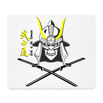 Samuraihelm Kabuto 5 - Mousepad (Querformat) - Weiß - Vorne