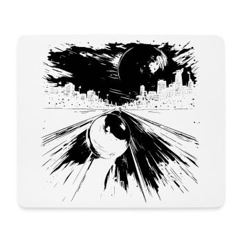Bowling - Mouse Pad (horizontal) - white - Front