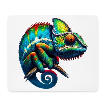 Chameleon - Mouse Pad (horizontal) - white - Front