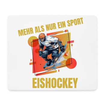 Mehr als nur ein Sport - Mousepad (Querformat) - Weiß - Vorne
