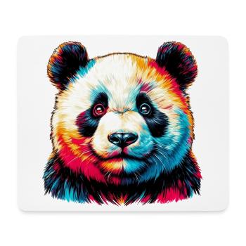 Panda - Tapis de souris (format paysage) - blanc - Devant