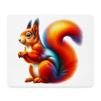Squirrel - Mouse Pad (horizontal) - white - Front