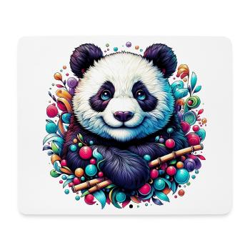 Panda - Mousepad (Querformat) - Weiß - Vorne