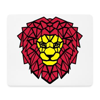 Loewe big cat - Mouse Pad (horizontal) - white - Front