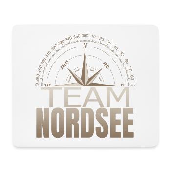 Team Nordsee - Mousepad (Querformat) - Weiß - Vorne
