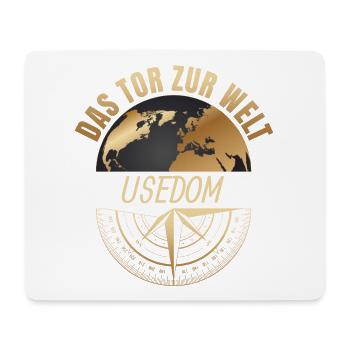 Das Tor zur Welt - Usedom - Mousepad (Querformat) - Weiß - Vorne