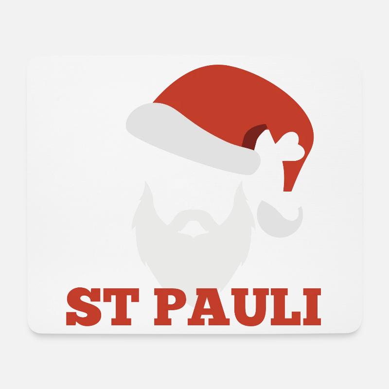 Sankt Pauli Weihnachten - Mousepad (Querformat) - Weiß