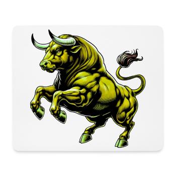 Bull - Mouse Pad (horizontal) - white - Front
