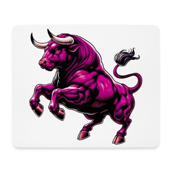 Bull - Mouse Pad (horizontal) - white - Front