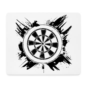 Cible - Tapis de souris (format paysage) - blanc - Devant