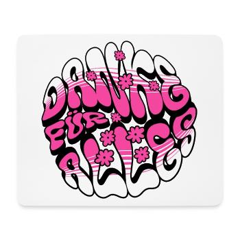 Danke für alles - Mousepad (Querformat) - Weiß - Vorne