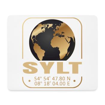 Sylt - Mousepad (Querformat) - Weiß - Vorne