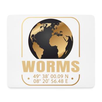 Worms - Mousepad (Querformat) - Weiß - Vorne