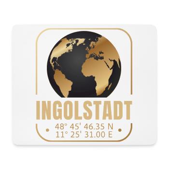 Ingolstadt - Mousepad (Querformat) - Weiß - Vorne