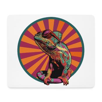 Chameleons Comic - Mouse Pad (horizontal) - white - Front