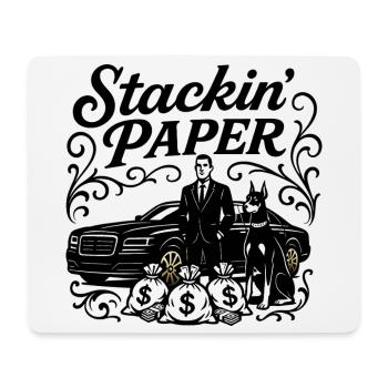 Stackin Paper - Mouse Pad (horizontal) - white - Front