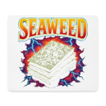Seaweed Rolls Nori Favorite Food Weird 90s Seet - Mouse Pad (horizontal) - white - Front