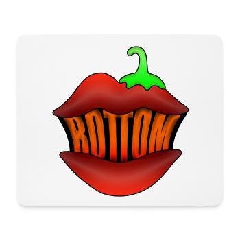 Bottom - Mouse Pad (horizontal) - white - Front