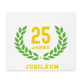 Plumber Anniversary 25 Years 25th Anniversary - Mouse Pad (horizontal) - white - Front