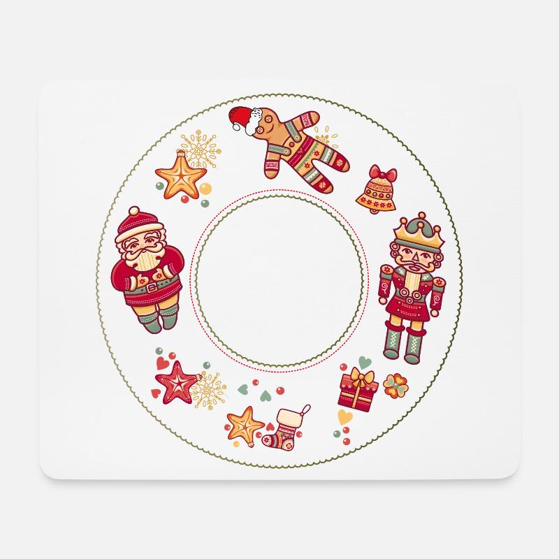 Noël Casse-Noisette - Tapis de souris (format paysage) - blanc