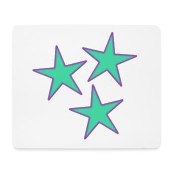 STAR. VALENTINSTAG. HERZ. ICH LIEBE DICH. ICH LIEBE - Mousepad (Querformat) - Weiß - Vorne