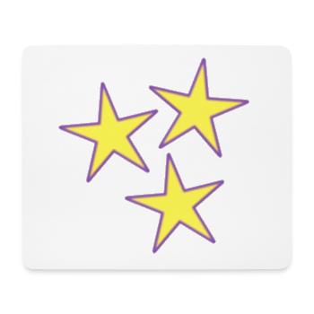 STAR. VALENTINSTAG. HERZ. ICH LIEBE DICH. ICH LIEBE - Mousepad (Querformat) - Weiß - Vorne