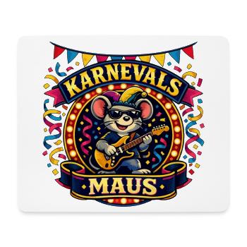 Carnival Mouse Skirt Cologne Alaaf Gift - Mouse Pad (horizontal) - white - Front