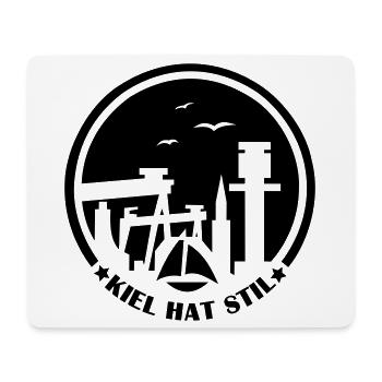 Kiel hat Stil - Mousepad (Querformat) - Weiß - Vorne