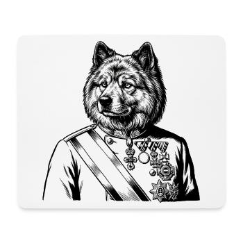 Eurasier | Royal - Tapis de souris (format paysage) - blanc - Devant