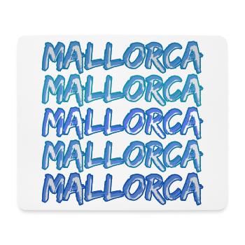 Tauchen Mallorca - Mousepad (Querformat) - Weiß - Vorne