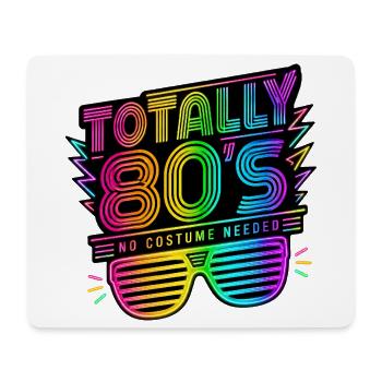 This Is My 80's Costume 80er Jahre - Mousepad (Querformat) - Weiß - Vorne