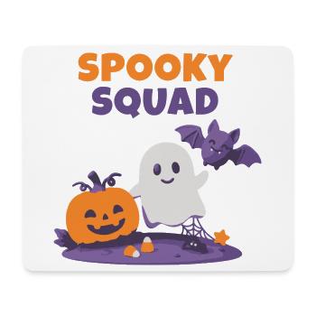 Spooky-Spooky Squad – Süßes Halloween T-Shsquad - Mousepad (Querformat) - Weiß - Vorne