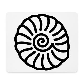 Fossil - Mousepad (Querformat) - Weiß - Vorne