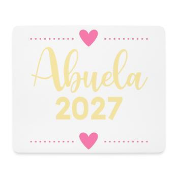 Baby 2017, spanische Großmutter - Mousepad (Querformat) - Weiß - Vorne