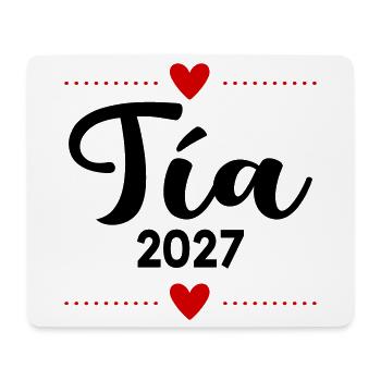 Spanische Tante 2027 - Mousepad (Querformat) - Weiß - Vorne
