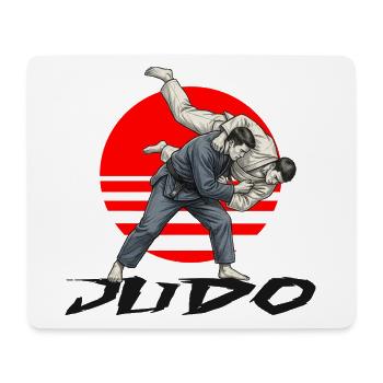 Judo - Mousepad (Querformat) - Weiß - Vorne
