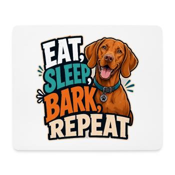 Ungarischer Pointer - Mousepad (Querformat) - Weiß - Vorne