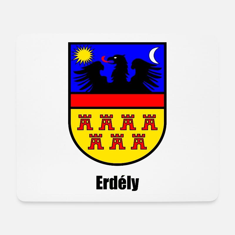 Wappen Siebenbürgen Erdély - Mousepad (Querformat) - Weiß