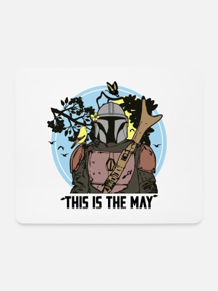 THIS IS THE MAY! (Frühling, way) - Mousepad (Querformat) - Weiß