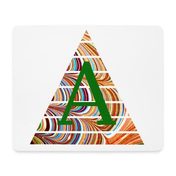 triangle e 56 a - Mouse Pad (horizontal) - white - Front
