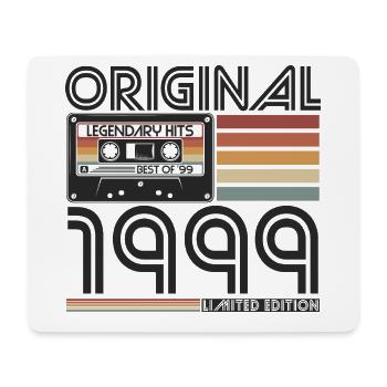 1999 Born Vintage Retro Birthday - Tapis de souris (format paysage) - blanc - Devant