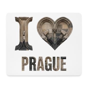 Prague – Stone & Gothic Arches - Mouse Pad (horizontal) - white - Front