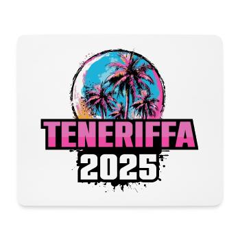 Tenerife 2025 Palmiers - Tapis de souris (format paysage) - blanc - Devant