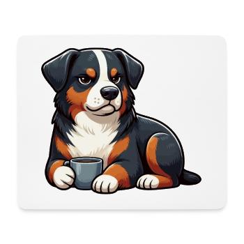 Appenzeller Sennenhund Sennenhunde Sennenhundmama - Mousepad (Querformat) - Weiß - Vorne