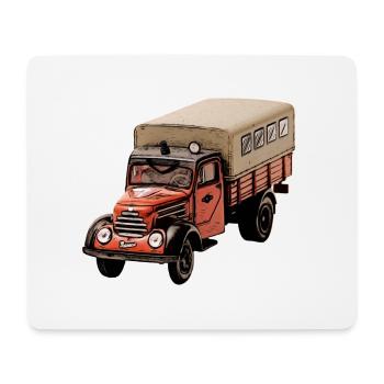 Service d'incendie Robur Garant - Tapis de souris (format paysage) - blanc - Devant