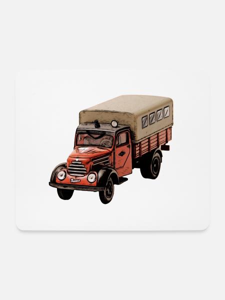 Robur Garant Feuerwehr - Mousepad (Querformat) - Weiß