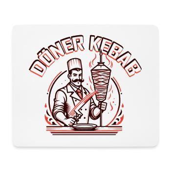 Official Cyber Doner Kebab T-Shirt - Mouse Pad (horizontal) - white - Front